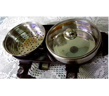 Vỉ nướng và bếp lẩu nướng đa năng Happy SJL 22