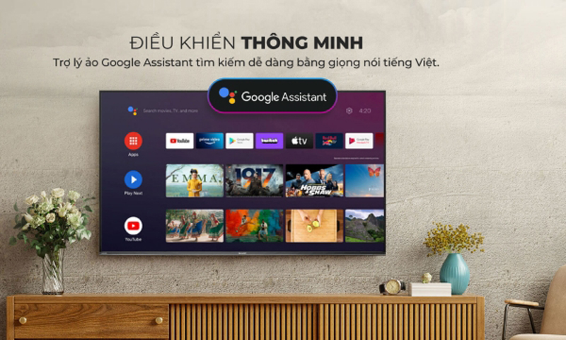 Tìm kiếm bằng giọng nói thông qua trợ lý ảo Google Assistant