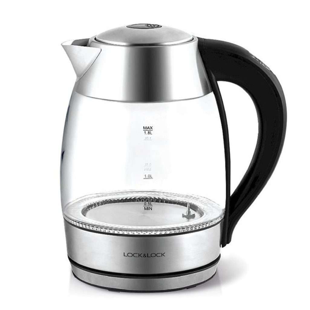 Ấm điện thủy tinh siêu tốc Lock and Lock EJK341 - Hàng chính hãng