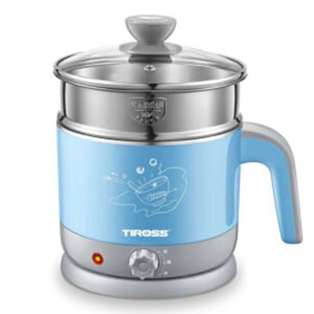 Ấm nấu điện đa năng Tiross TS1366 - Hàng chính hãng