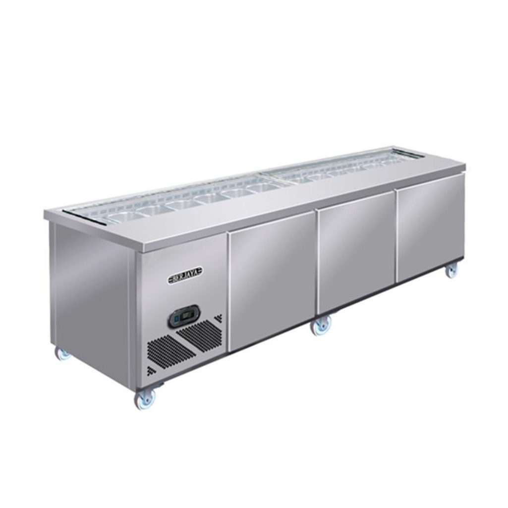 Bàn lạnh salad sandwich Berjaya BS3D/SSCF8/Z - Hàng chính hãng