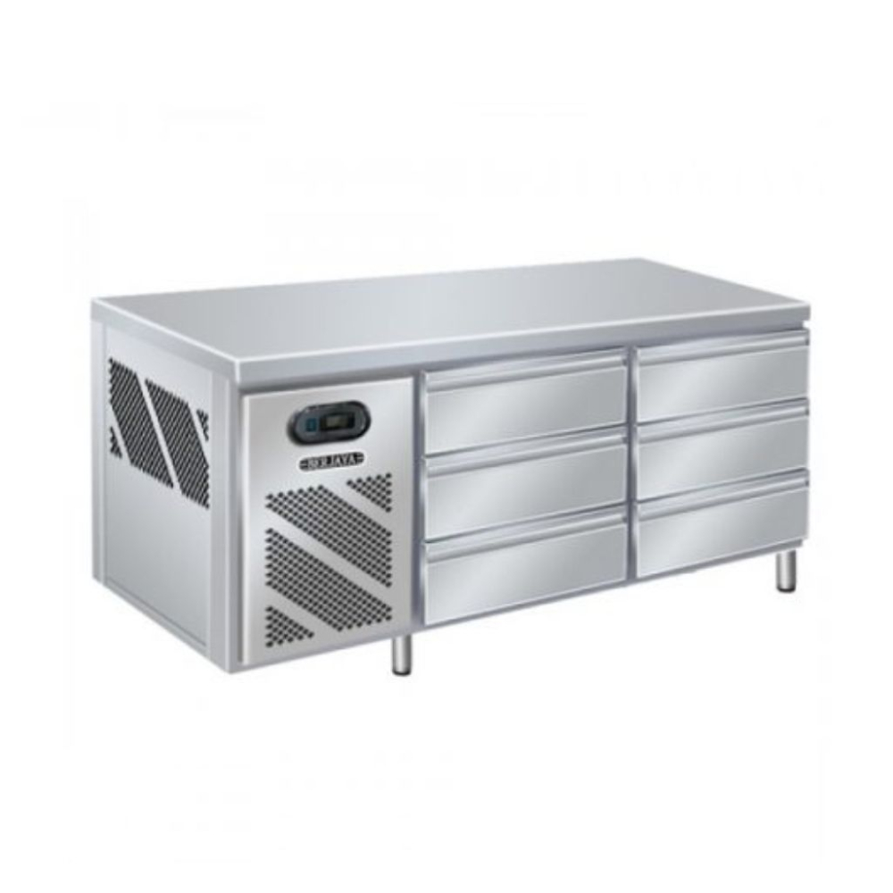 Bàn mát 3 tầng 6 ngăn kéo Berjaya BS6DR/C1850/3 - Hàng chính hãng