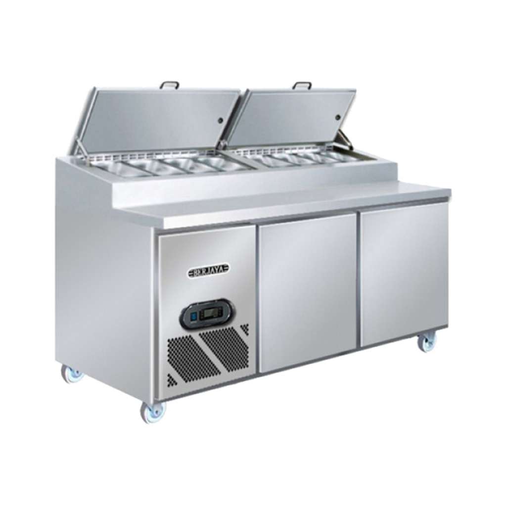 Bàn mát pizza 2 cánh Berjaya BS2D/PCF6/Z  - Hàng chính hãng