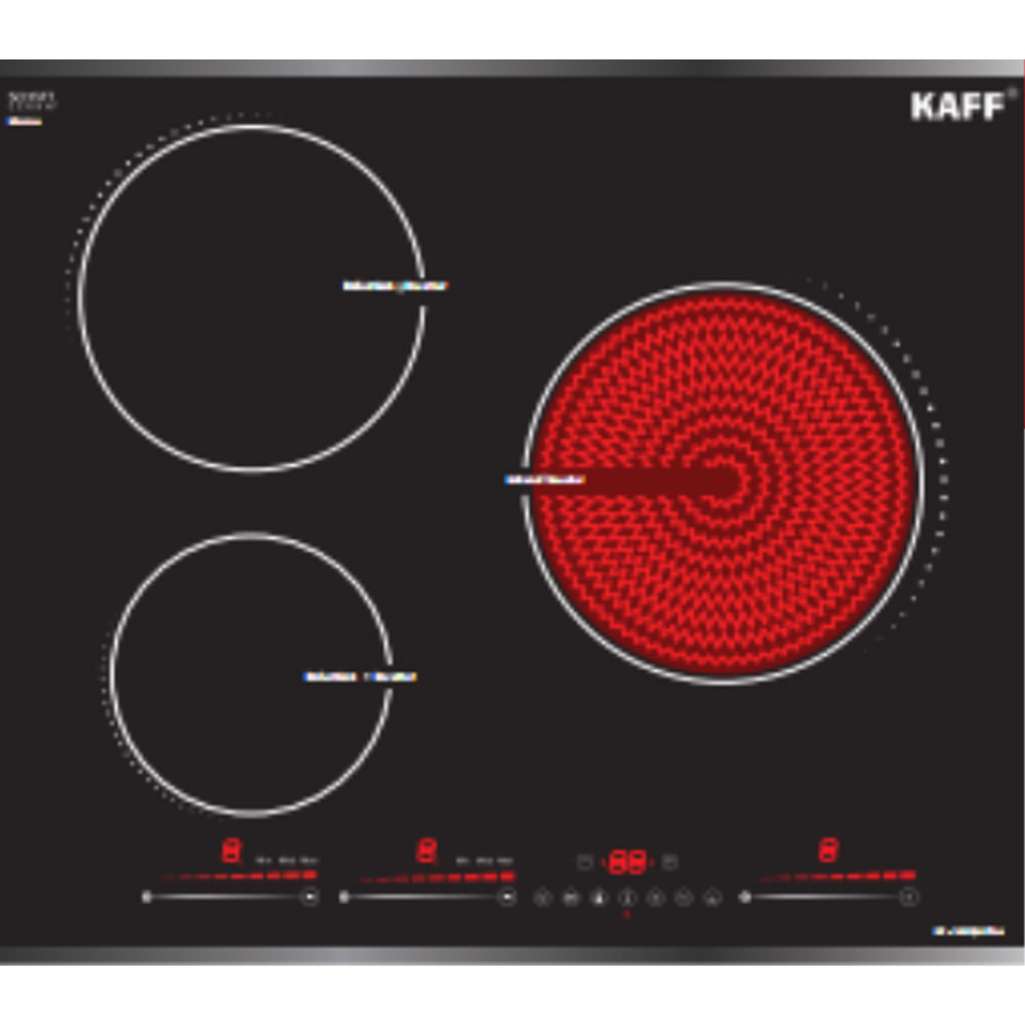 Bếp 3 điện từ hồng ngoại Kaff KF-SQ48QH Plus - Hàng chính hãng
