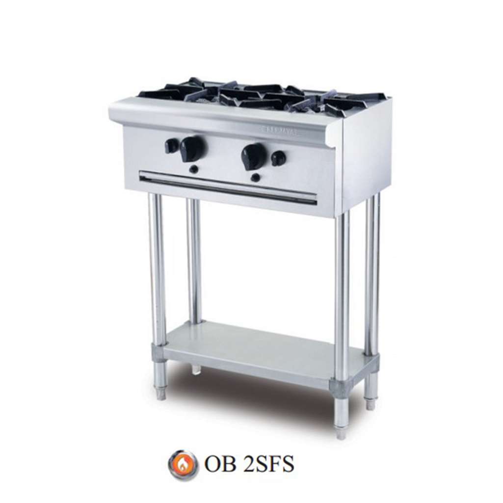 Bếp âu 2 họng gas Berjaya OB2SFS - Hàng chính hãng