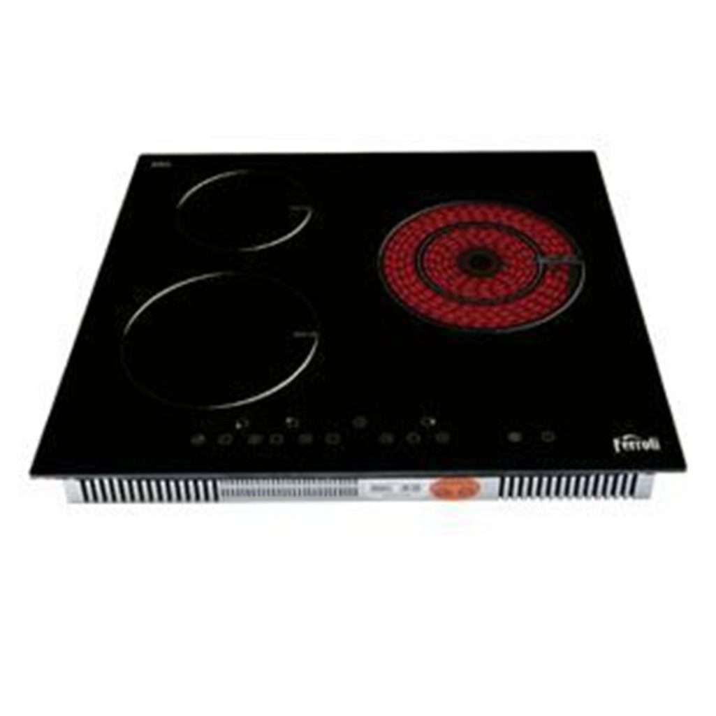 Bếp ba điện từ hồng ngoại Ferroli IC6600BN - Hàng chính hãng