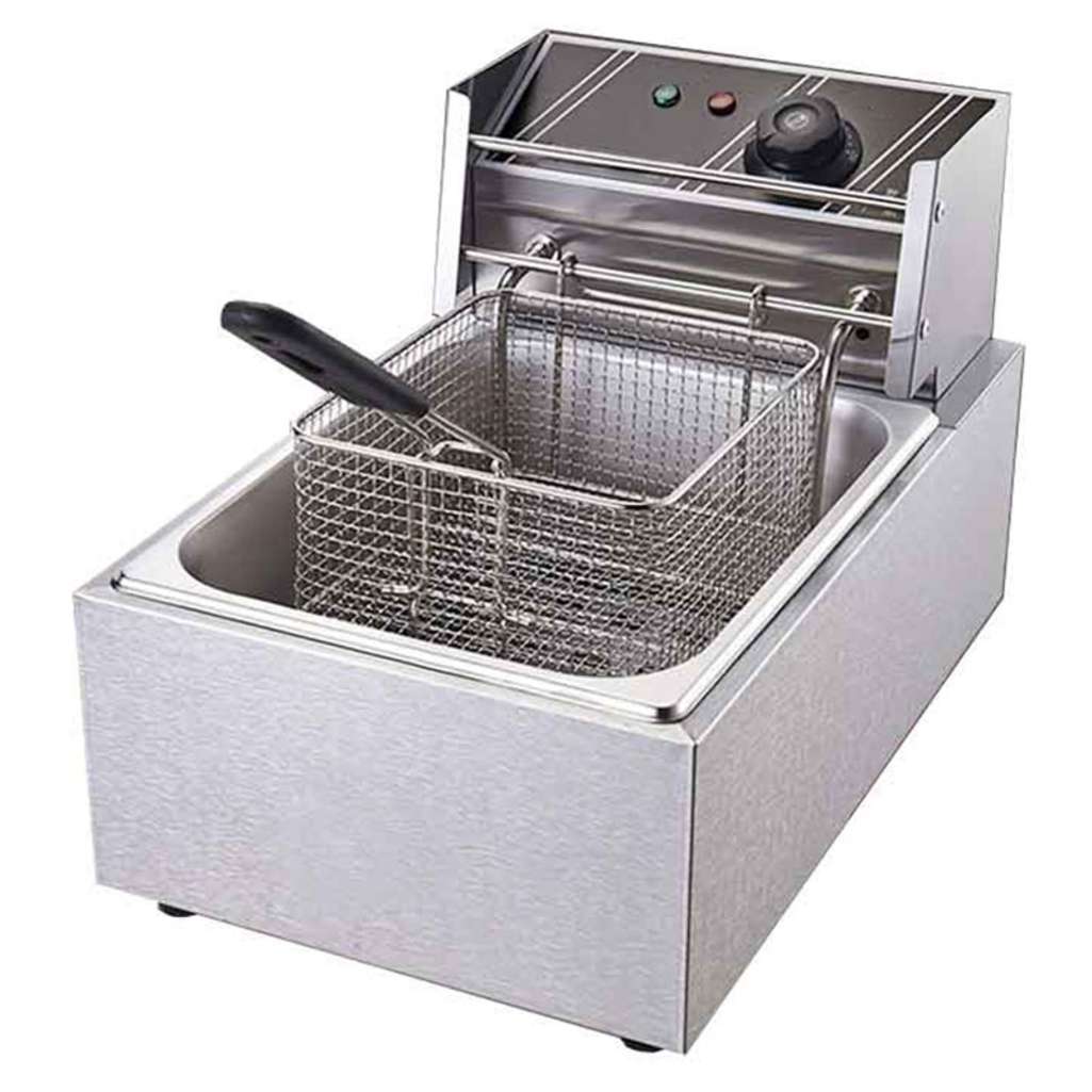 Bếp chiên nhúng điện đơn 1 ngăn 6 Lít - Hàng chính hãng