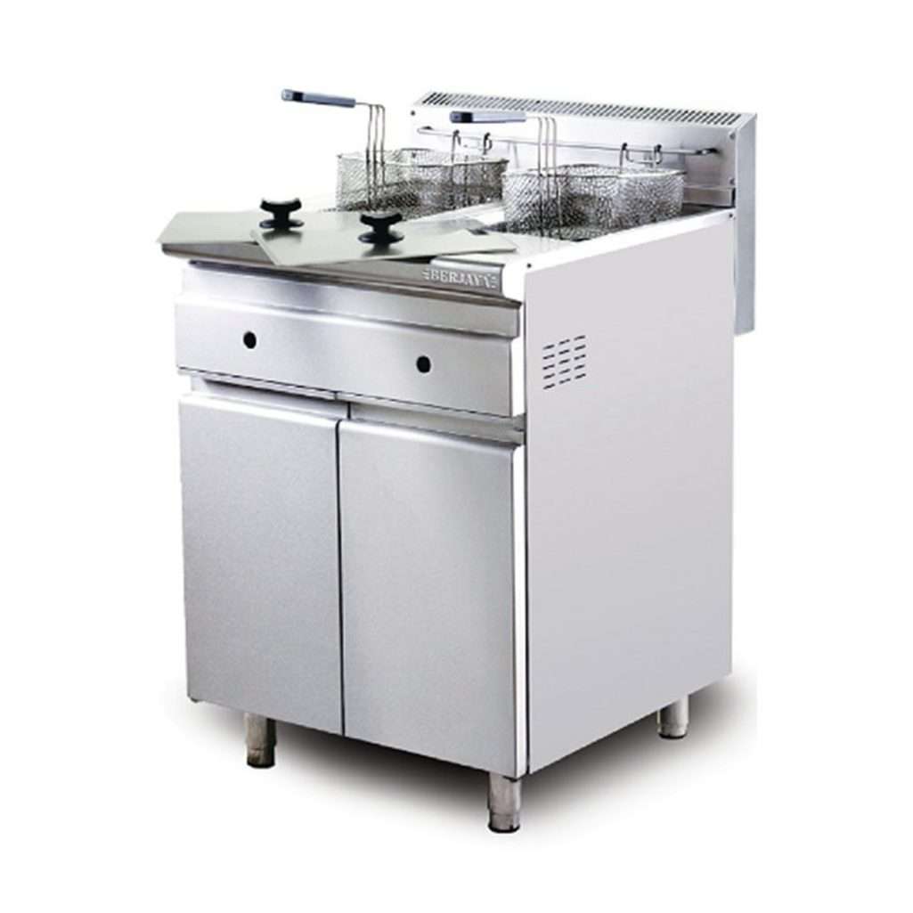 Bếp chiên nhúng đôi dùng gas Berjaya FSGDF11D - Hàng chính hãng