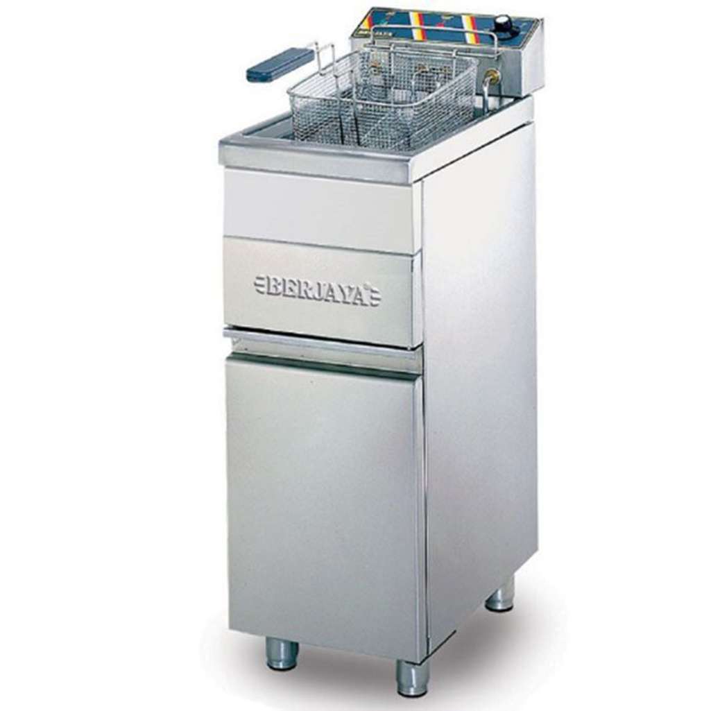 Bếp chiên nhúng gas có chân Berjaya GDFE2BFS-17 - Hàng chính hãng
