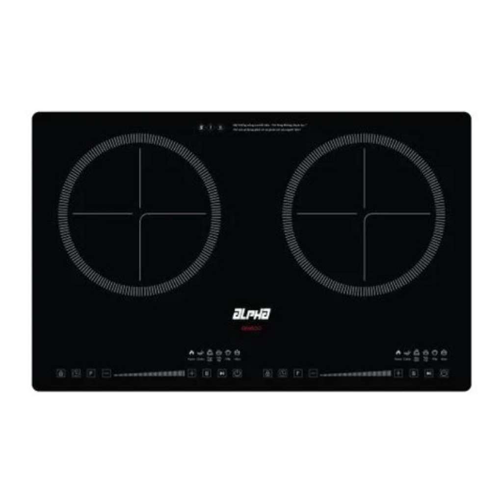 Bếp điện từ đôi Alpha BM600 - Hàng chính hãng