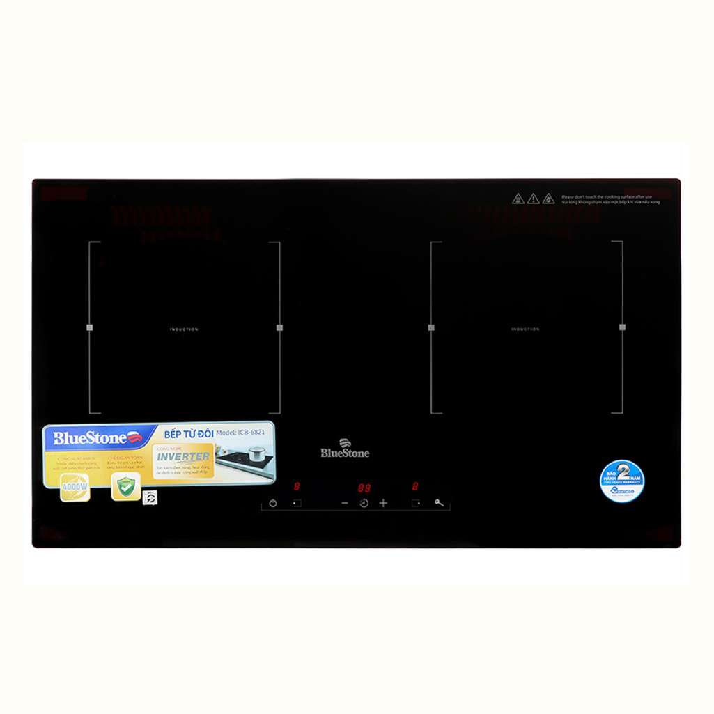 Bếp điện từ đôi Bluestone ICB-6821 - Hàng chính hãng