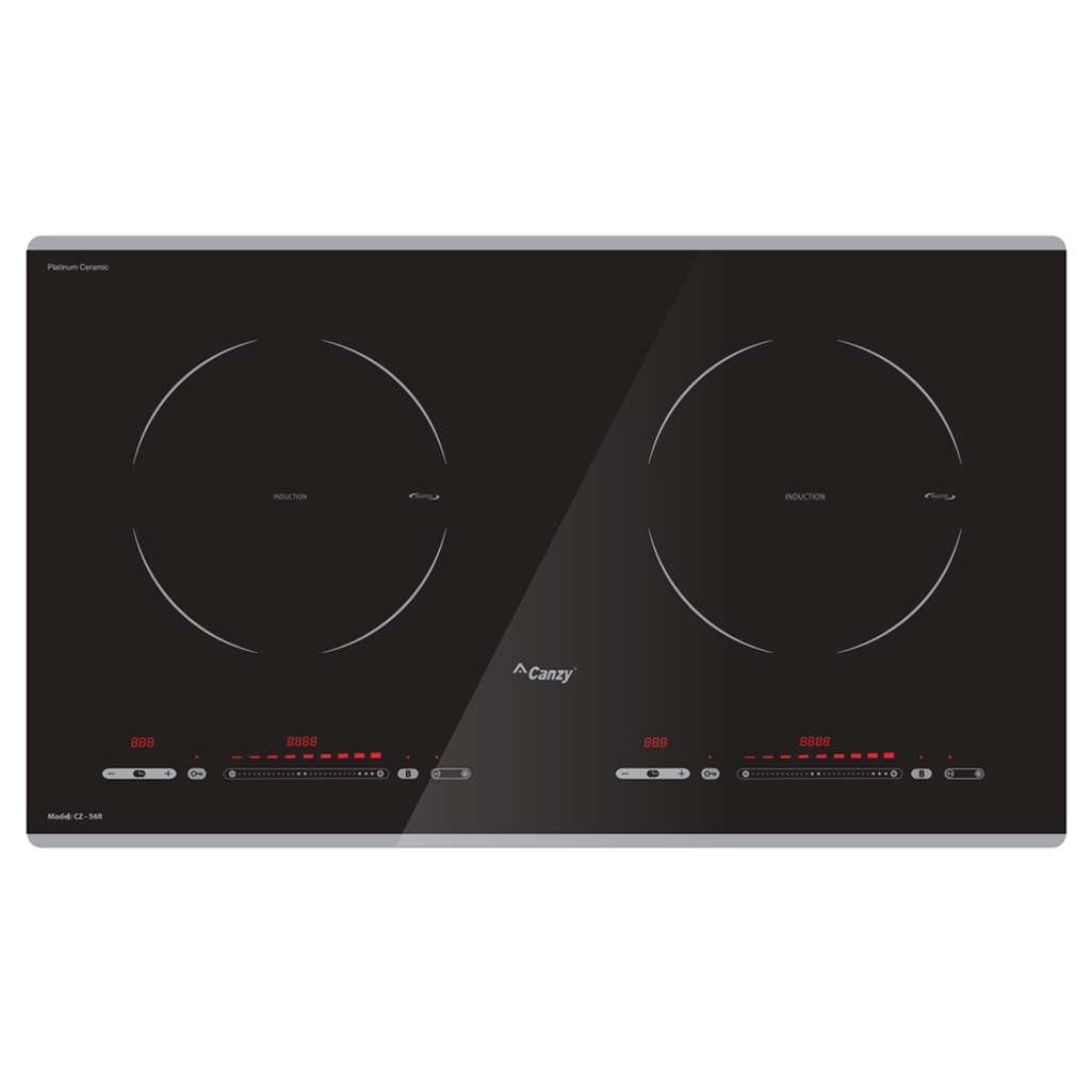 Bếp điện từ đôi Canzy CZ-56R - Hàng chính hãng
