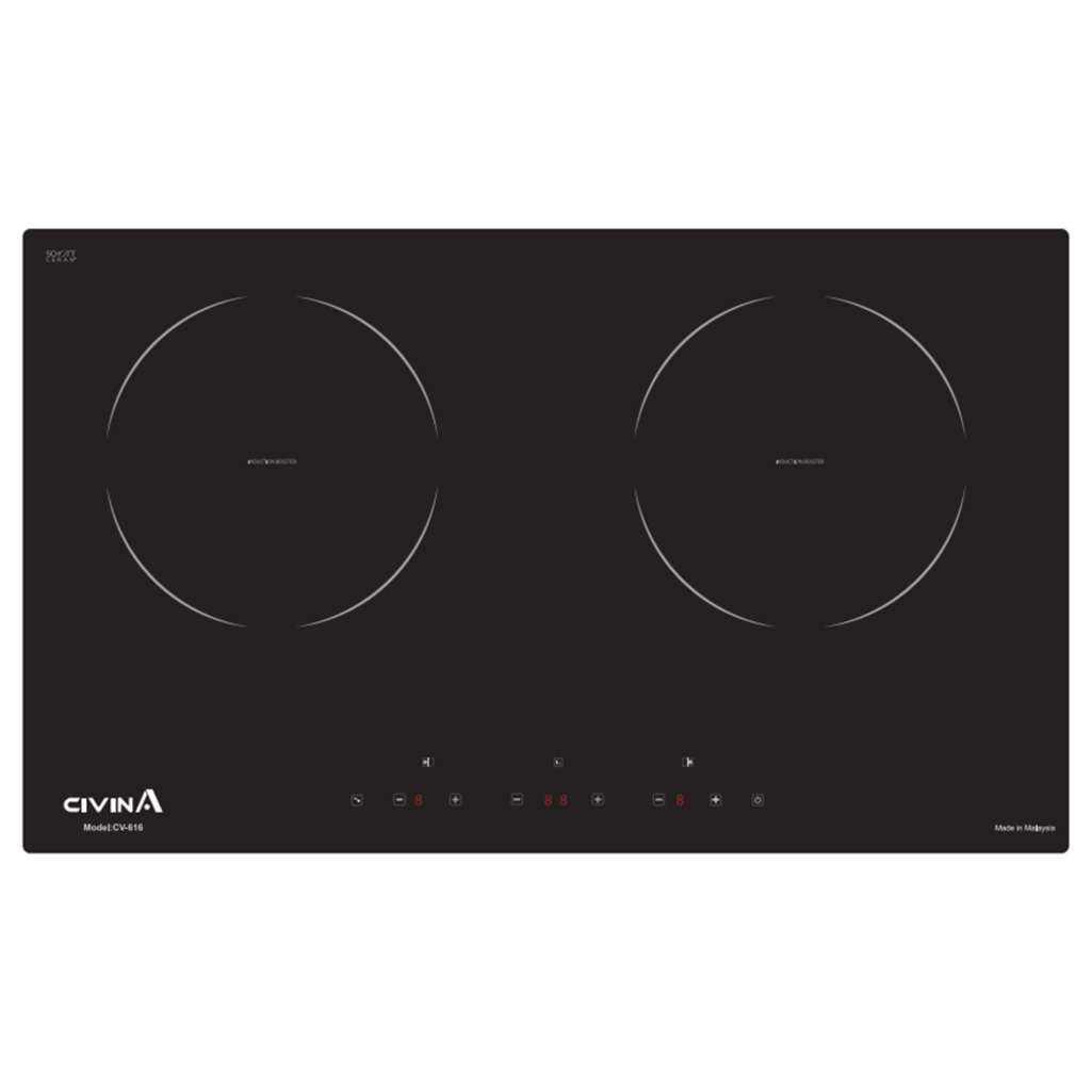 Bếp điện từ đôi Civin CV-616 - Hàng chính hãng