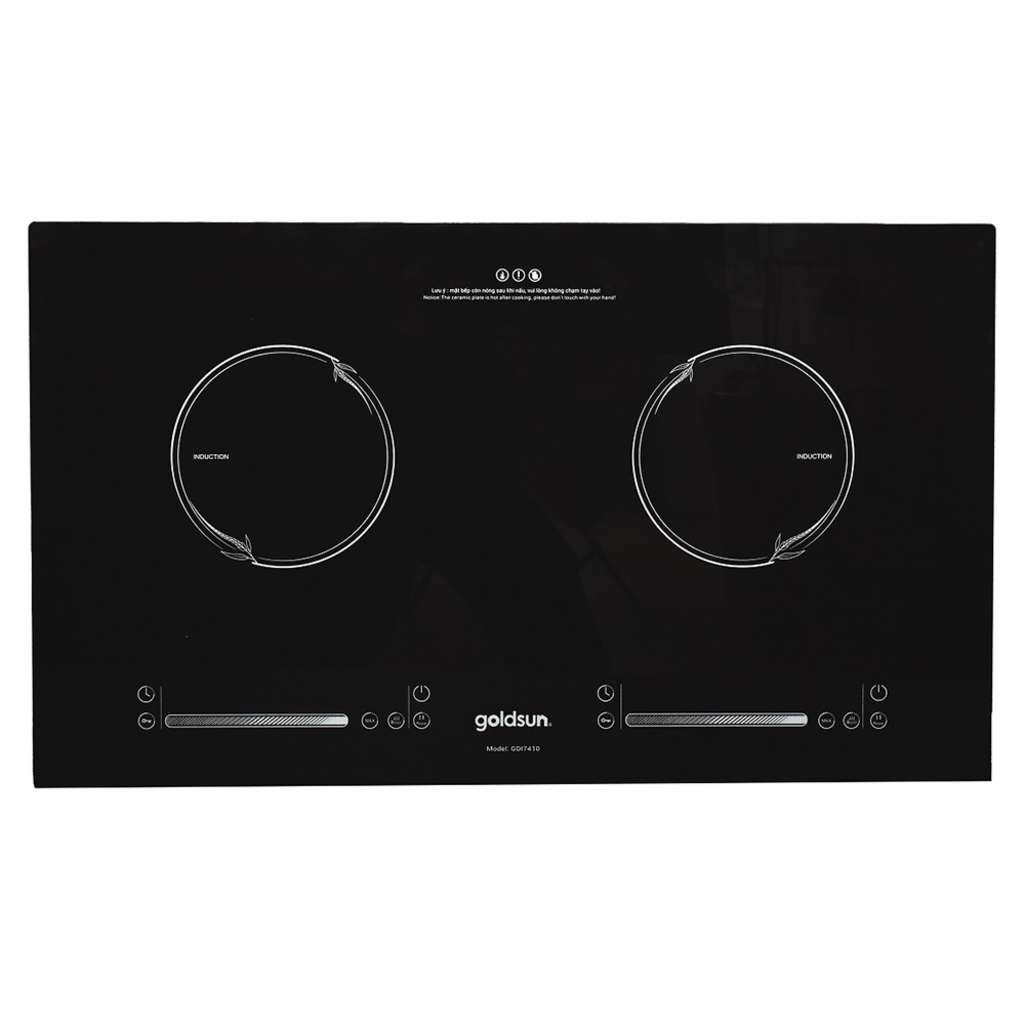 Bếp điện từ đôi Goldsun GDI7410 - Hàng chính hãng