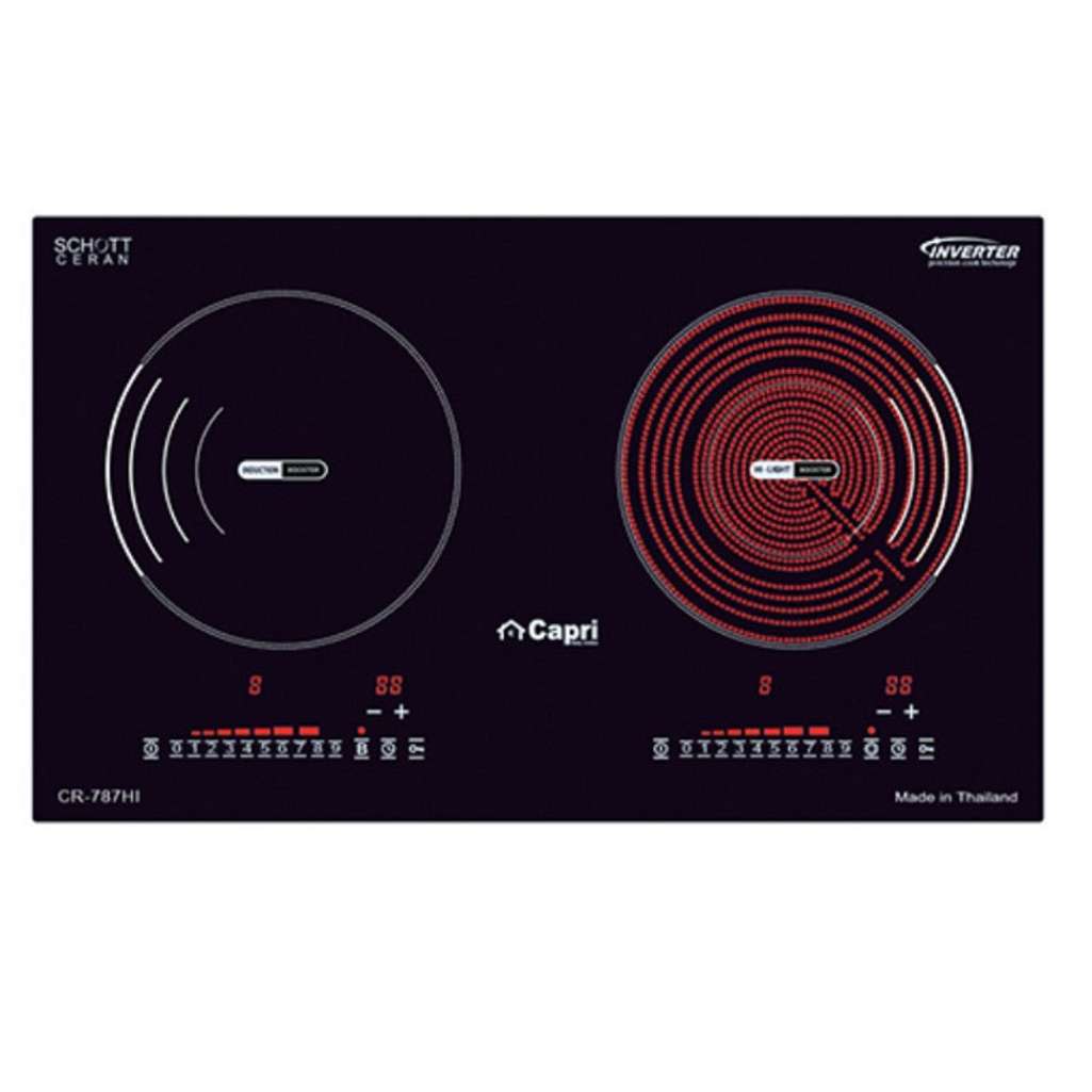 Bếp điện từ kết hợp hồng ngoại Capri CR-787HI - Hàng chính hãng