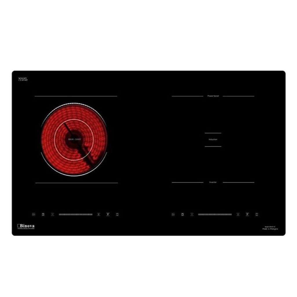 Bếp đôi điện từ hồng ngoại Binova BI-607-IC - Hàng chính hãng