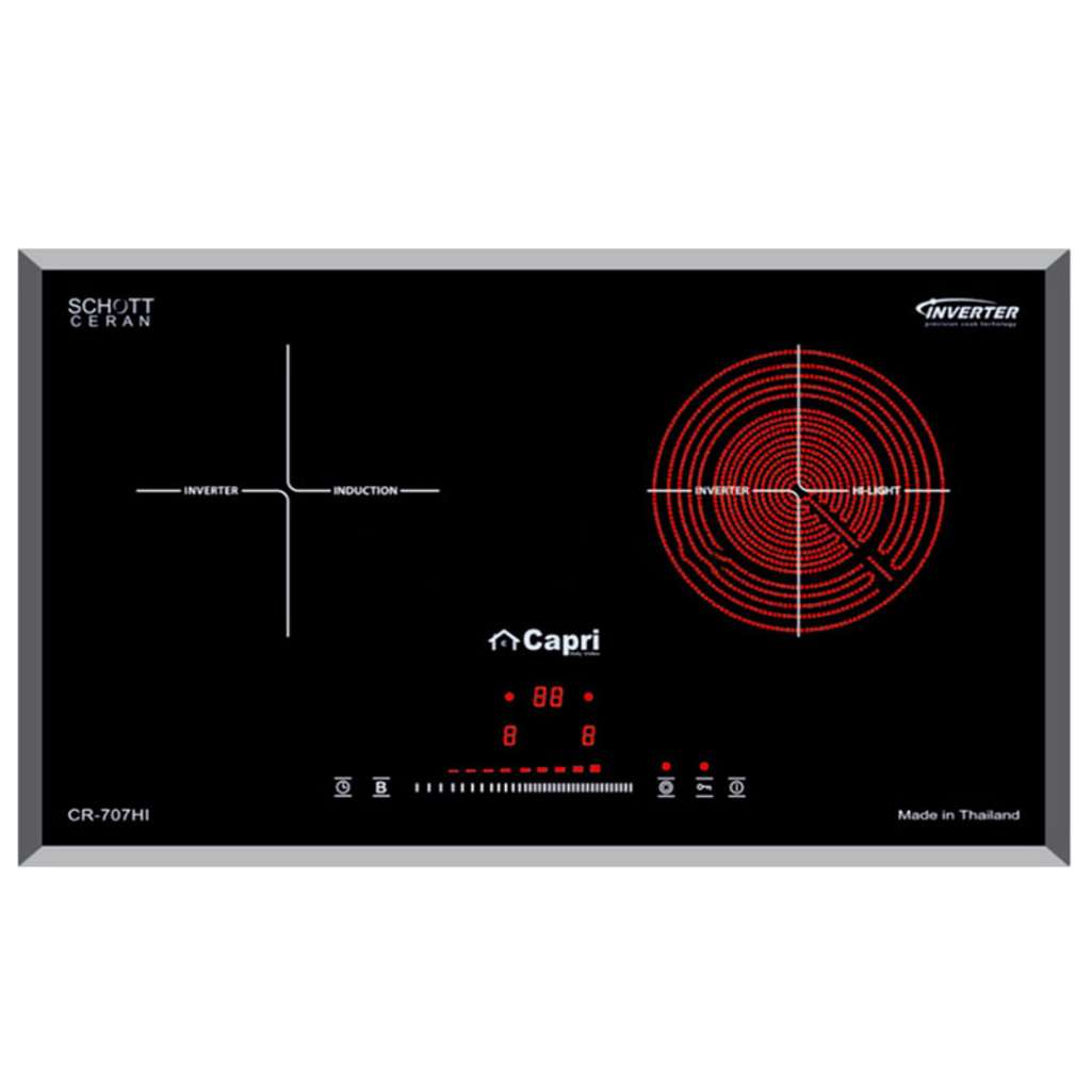 Bếp đôi điện từ hồng ngoại Capri CR-707HI - Hàng chính hãng