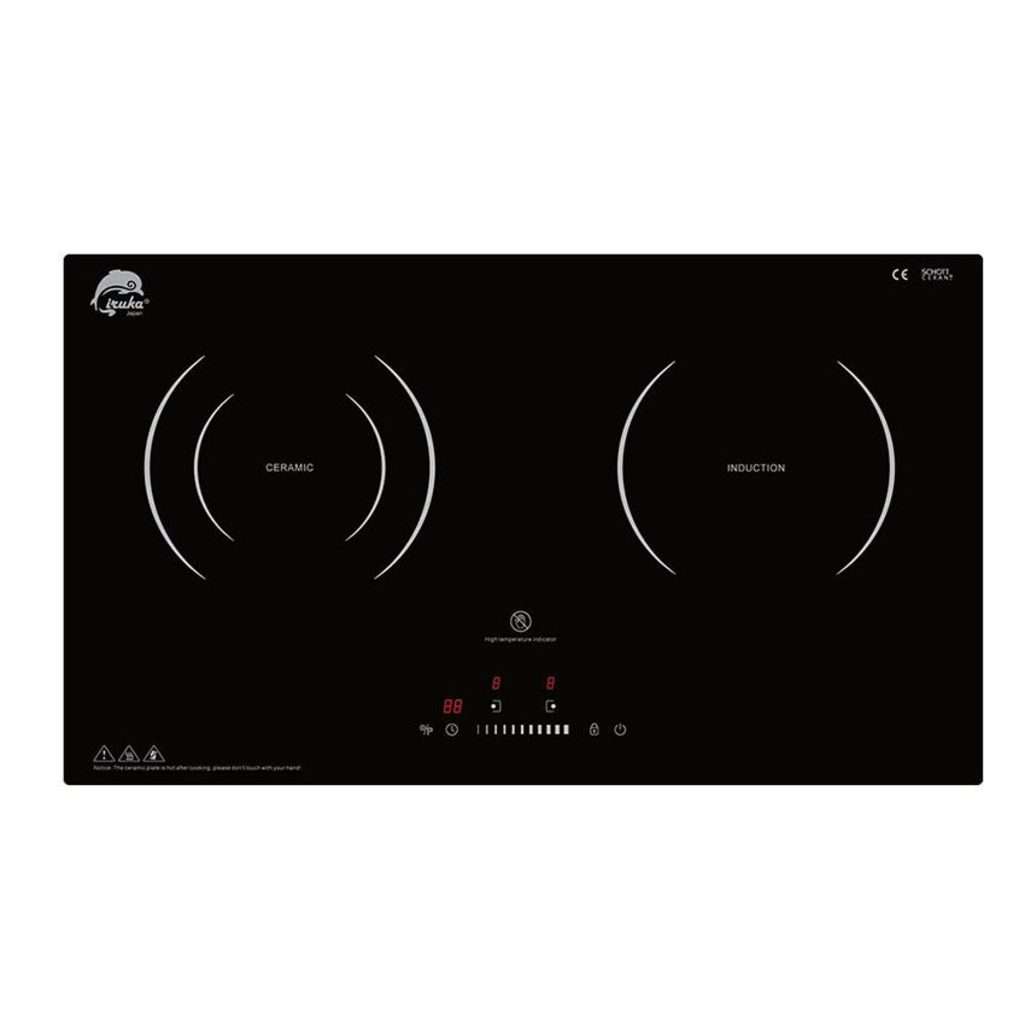 Bếp đôi điện từ hồng ngoại Iruka I-25 - Hàng chính hãng