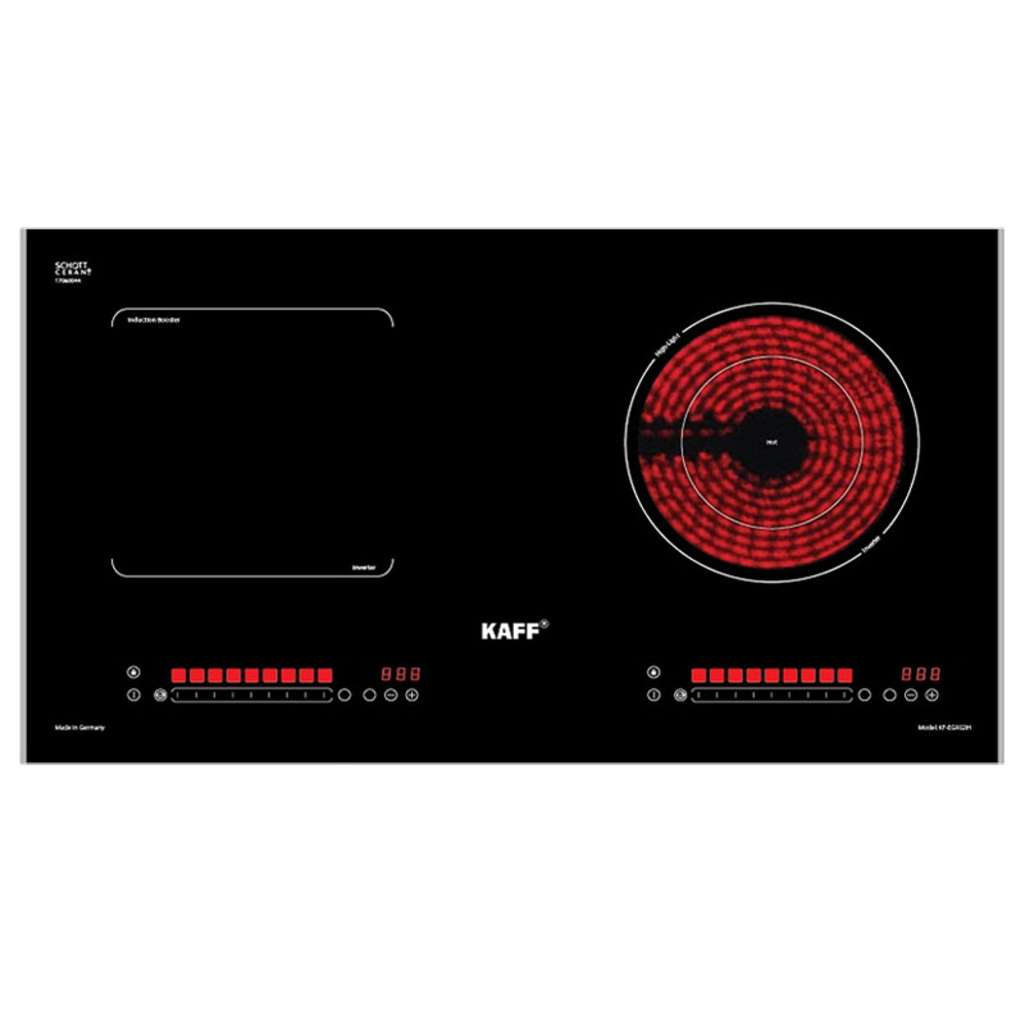 Bếp đôi điện từ hồng ngoại Kaff KF-EG902IH (Made in Germany) - Hàng chính hãng