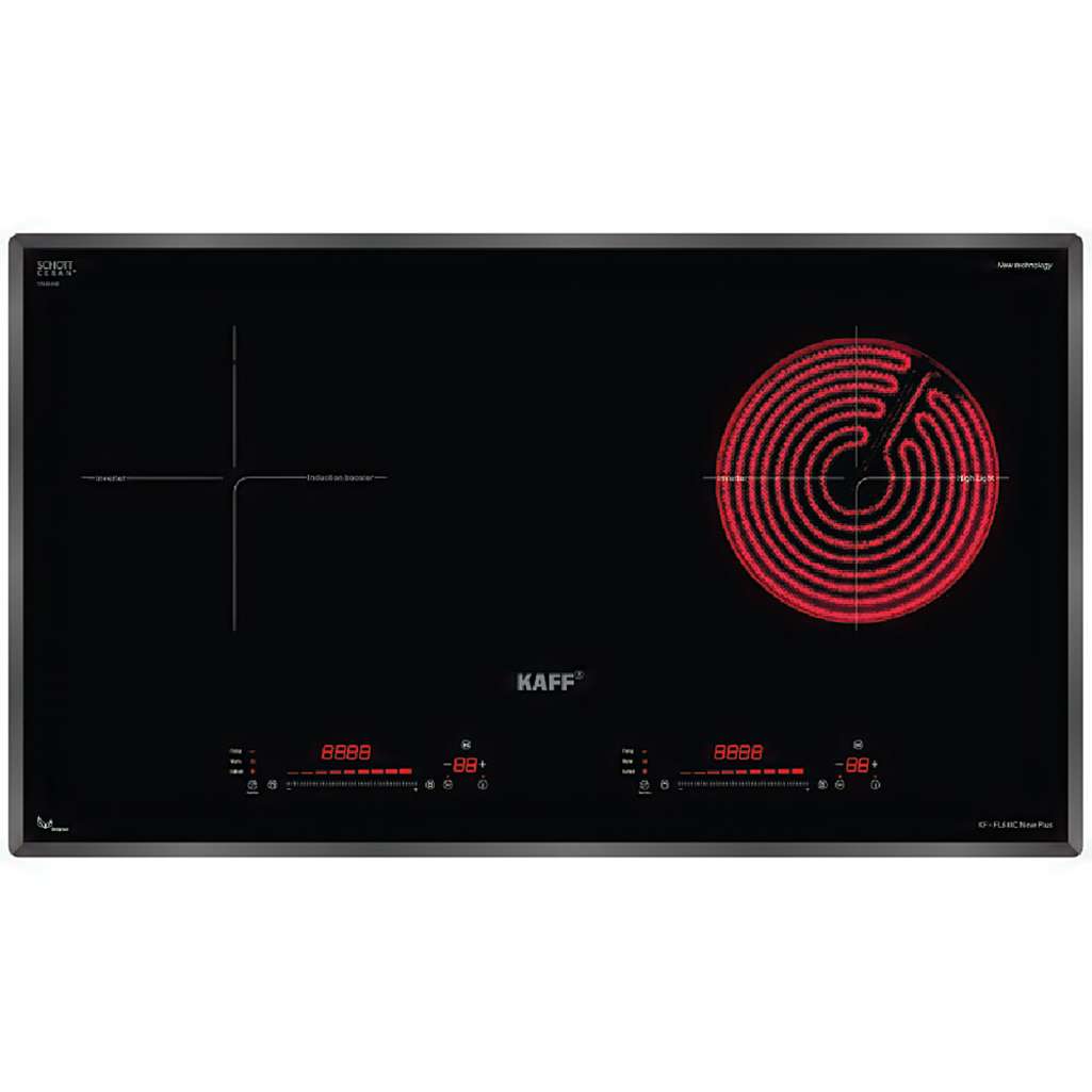 Bếp đôi hồng ngoại điện từ Kaff KF-FL68IC NEW PLUS - Hàng chính hãng