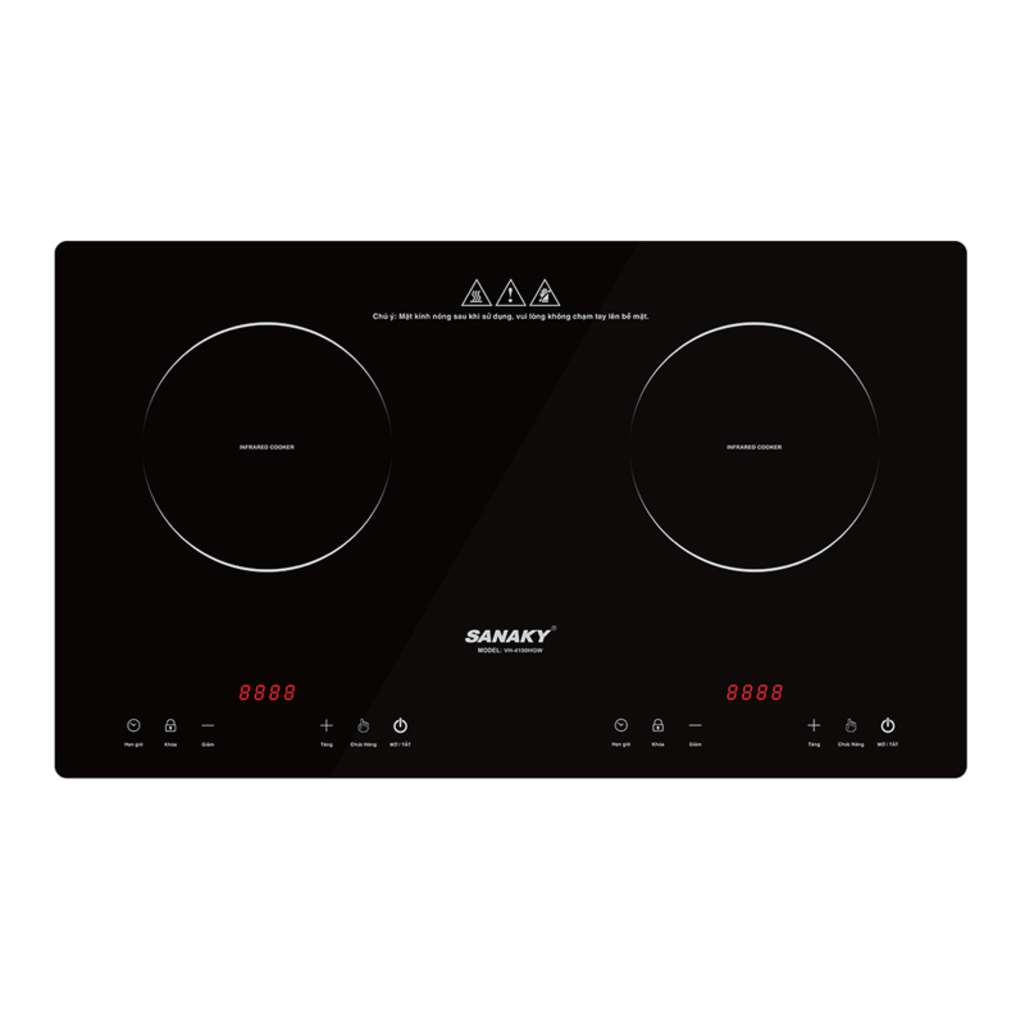 Bếp đôi hồng ngoại Sanaky VH-4100HGW - Hàng chính hãng
