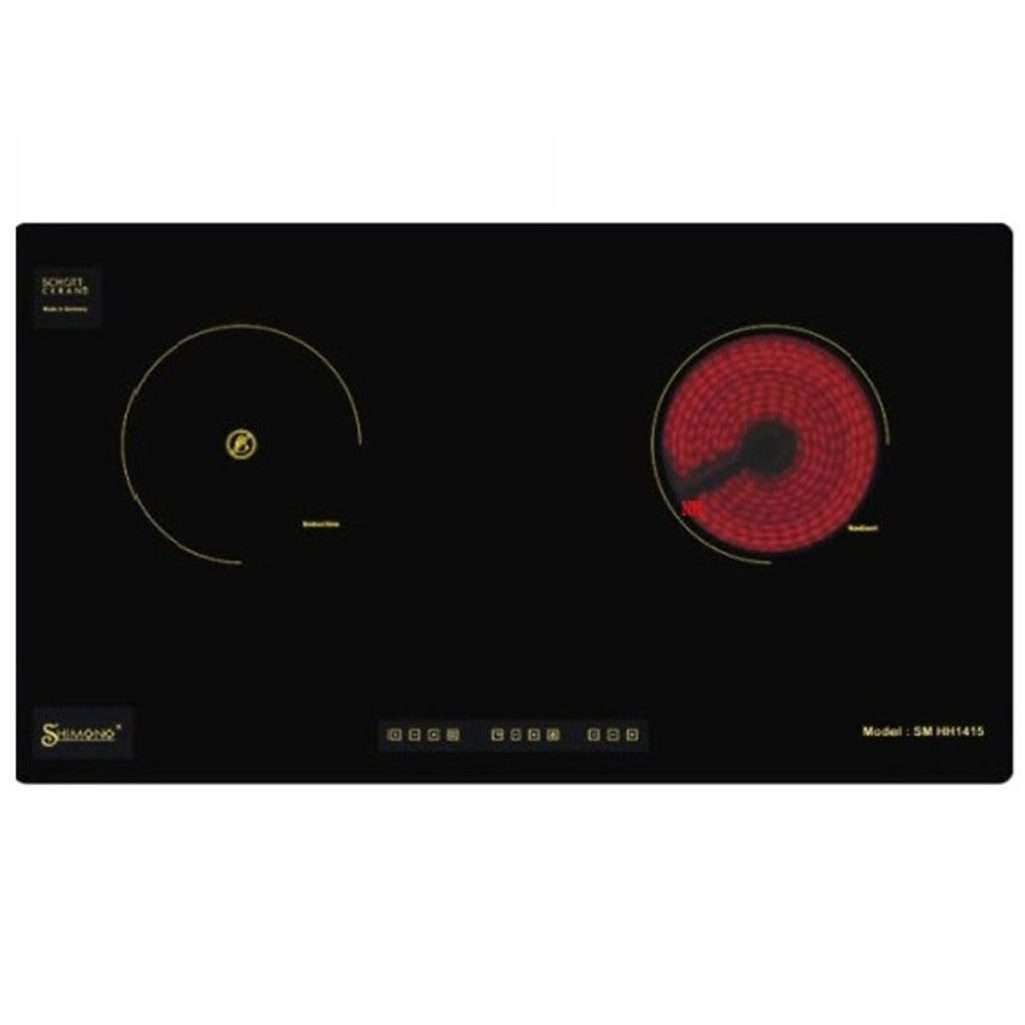Bếp đôi hồng ngoại điện từ Shimono SMHH1415 - Hàng chính hãng