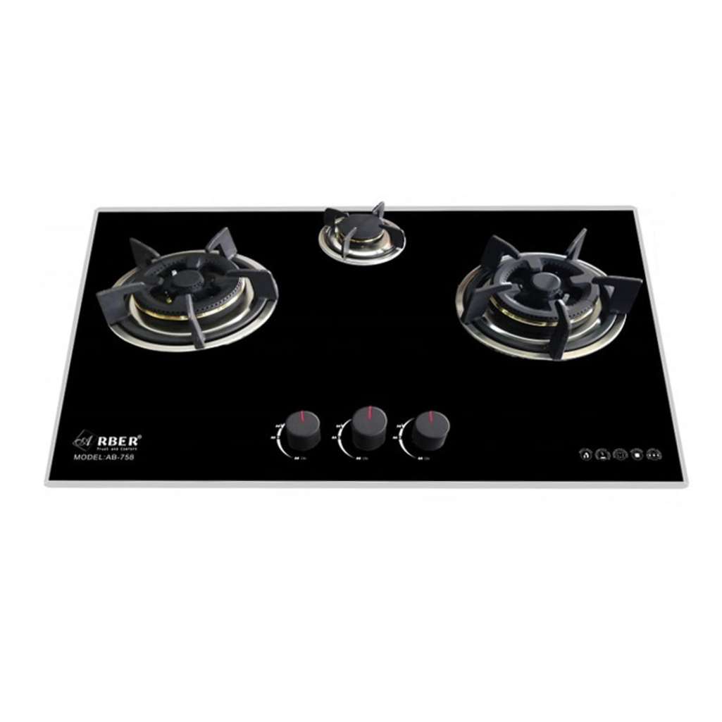 Bếp gas âm 3 vùng nấu Arber AB758 - Hàng chính hãng