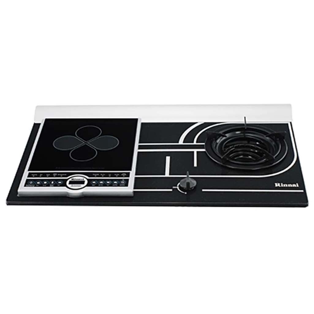 Bếp gas âm kết hợp từ Rinnai RVB-Combi(F) - Hàng chính hãng