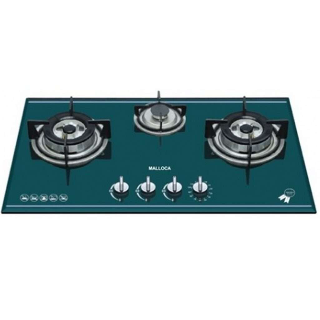 Bếp gas ba âm kính Malloca AS 930G - Hàng chính hãng