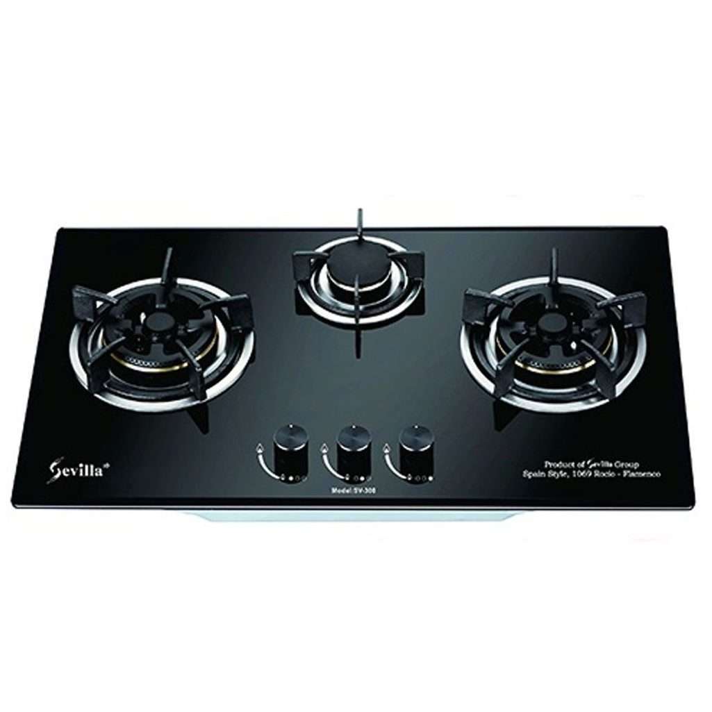 Bếp gas đôi âm kính Sevilla SV-738 - Hàng chính hãng