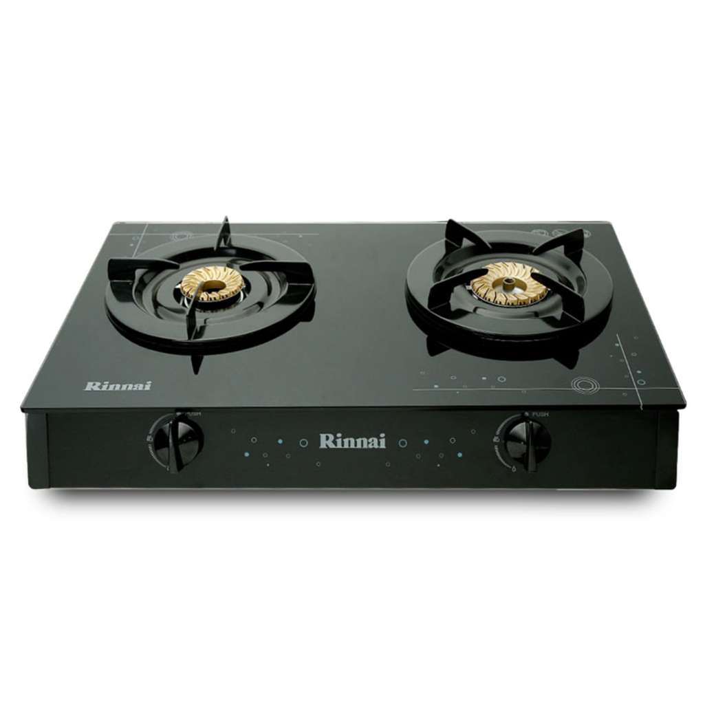 Bếp gas đôi Rinnai RV-7DOUBLE GLASS (SP) - Hàng chính hãng