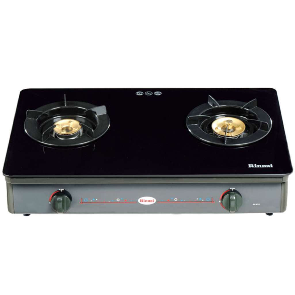 Bếp gas đôi Rinnai RV-8611(GL-B) - Hàng chính hãng