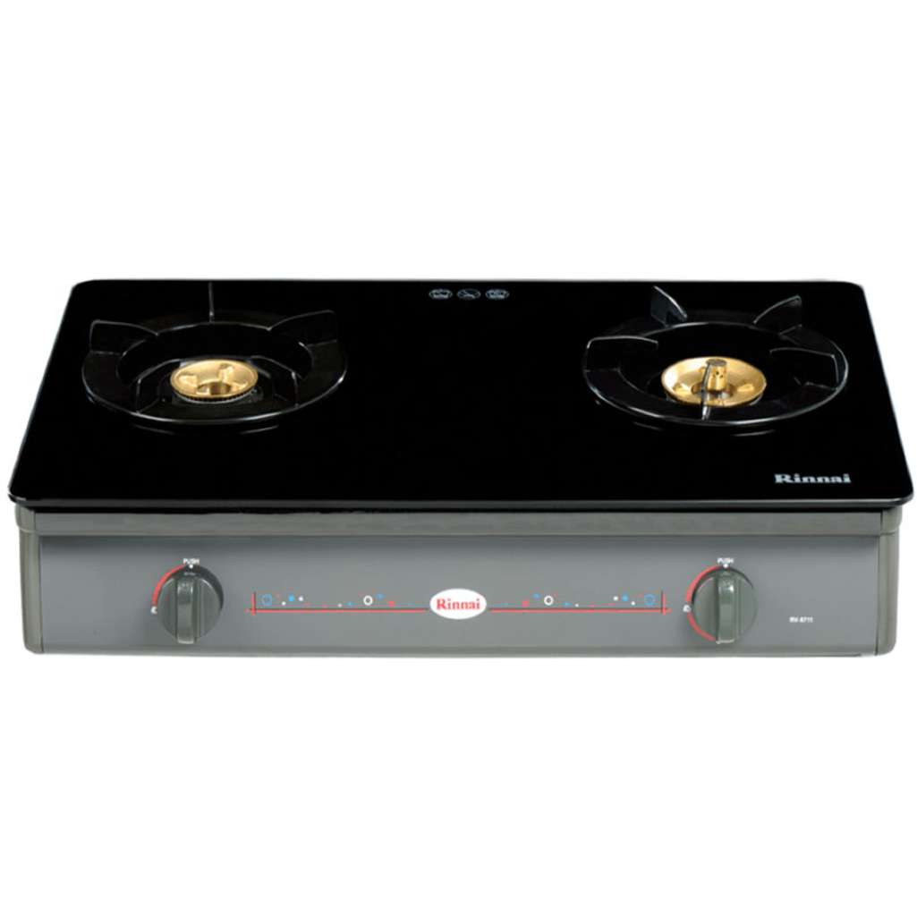Bếp gas đôi Rinnai RV-8711(GL-B)/(GL-Sp) - Hàng chính hãng