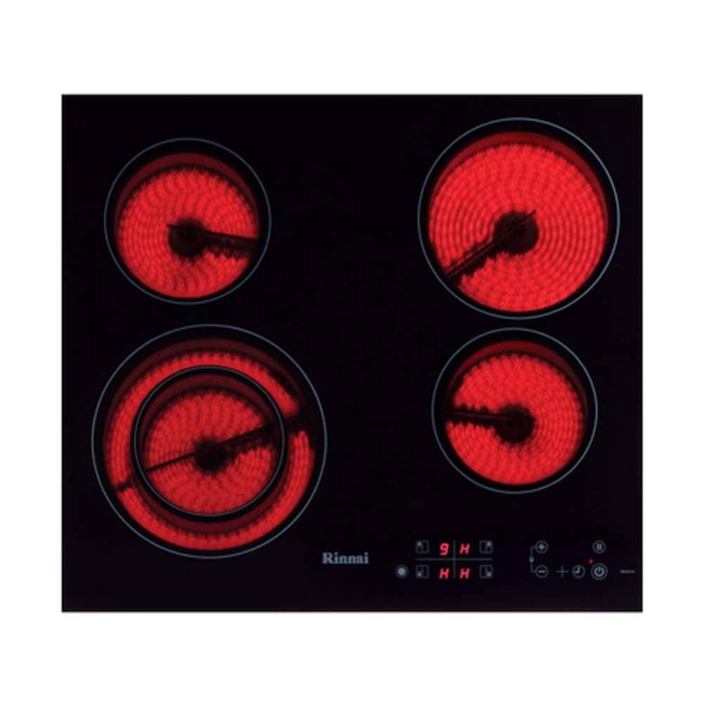 Bếp hồng ngoại âm 4 vùng nấu Rinnai RB-E41HV - Hàng chính hãng