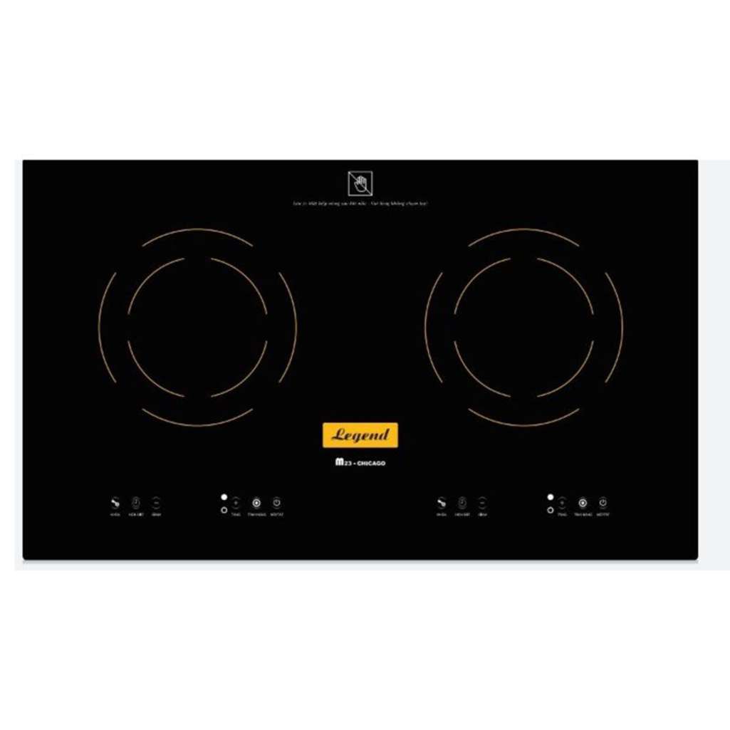 Bếp hồng ngoại đôi cao cấp Legend M23-CHICAGO - Hàng chính hãng