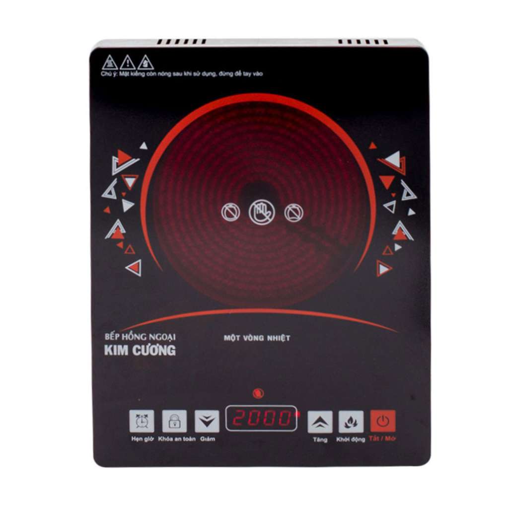 Bếp hồng ngoại đơn Kim Cương KC-BHN-2000 - Hàng chính hãng