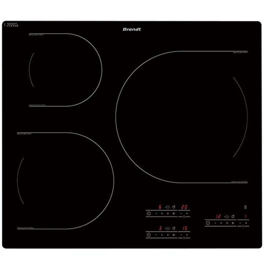 Bếp từ ba âm kính Brandt TI1015B - Hàng chính hãng