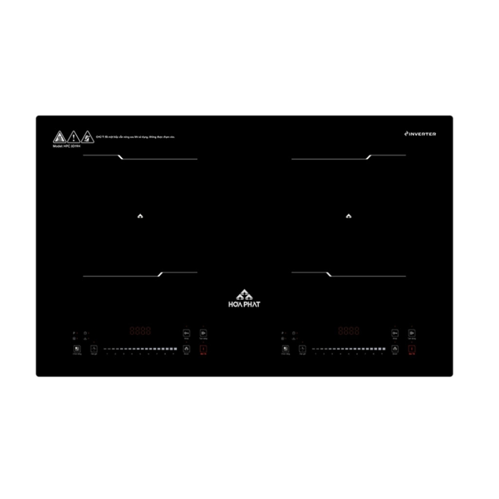 Bếp từ đôi Inverter Hòa Phát HPC-3D19H - Hàng chính hãng