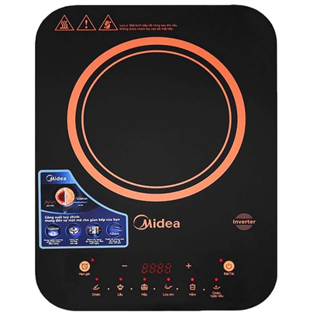 Bếp từ đơn Midea MI-T2121DB - Hàng chính hãng