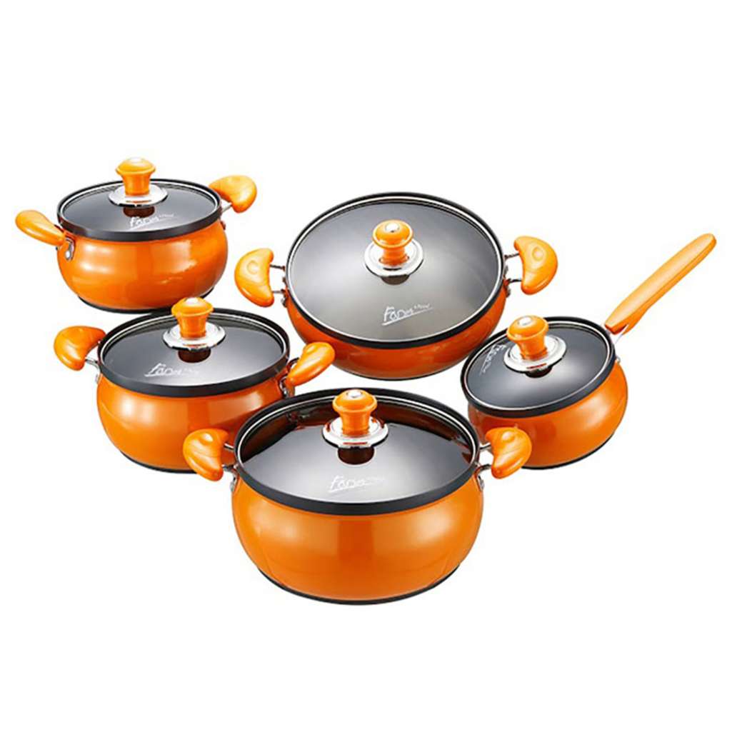 Bộ 5 nồi nhôm chống dính PoongNyun FAP(P) - Hàng chính hãng