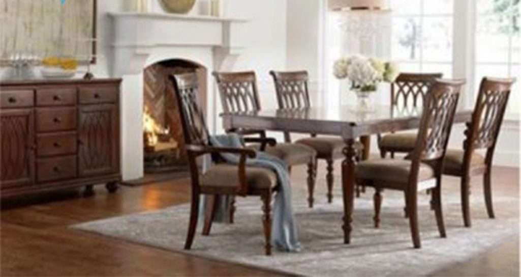 Bộ bàn ghế ăn xuất Mỹ Kích thước: 1m6 x 1m x 75 - Hàng chính hãng