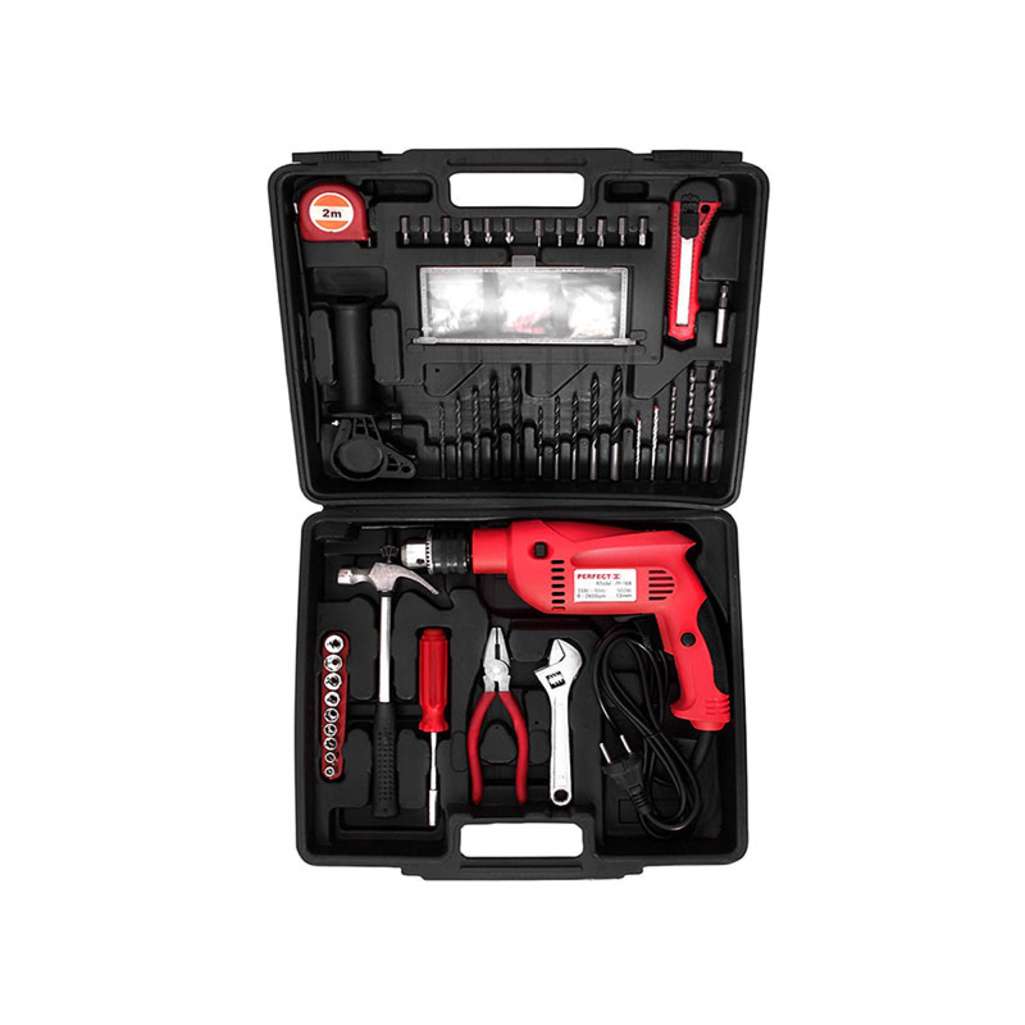 Bộ dụng cụ máy khoan cầm tay Perfect PF-168 - Hàng chính hãng