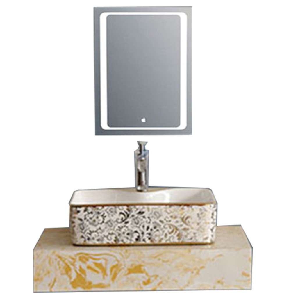 Bộ lavabo bàn đá Sarika BĐ-SR01 - Hàng chính hãng