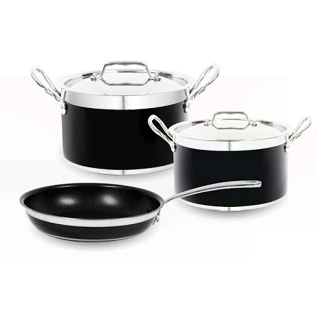 Bộ nồi chảo Hafele COOKWARE BLACK 531.08.043 - Hàng chính hãng