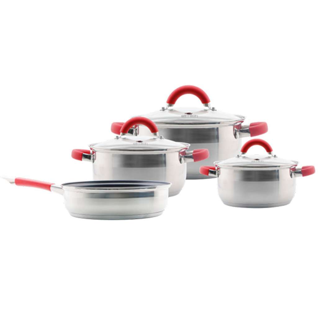 Bộ nồi chảo inox cao cấp Elmich EDA-23504 - Hàng chính hãng