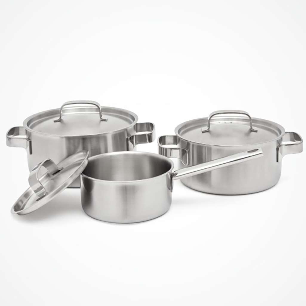 Bộ nồi inox 6 món Malloca SA-2030 - Hàng chính hãng