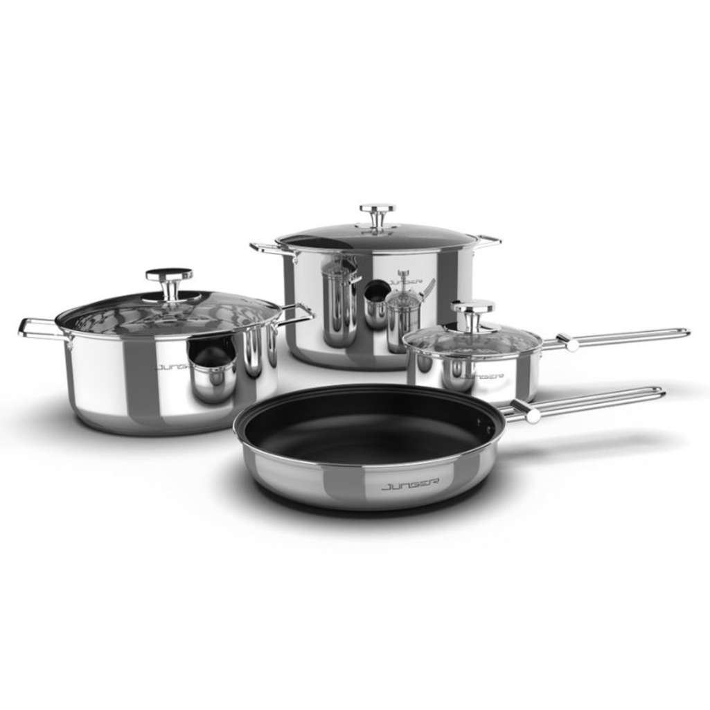 Bộ nồi inox 7 món Junger CWJ-070  - Hàng chính hãng