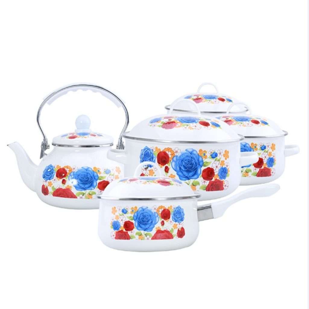 Bộ nồi quánh tráng men Pansy PS-AN127 - Hàng chính hãng