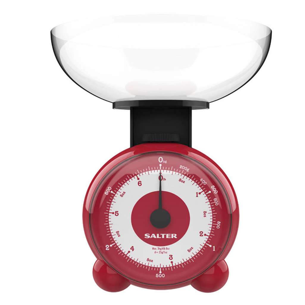 Cân đồng hồ nhà bếp Salter 139RDDRA - Hàng chính hãng