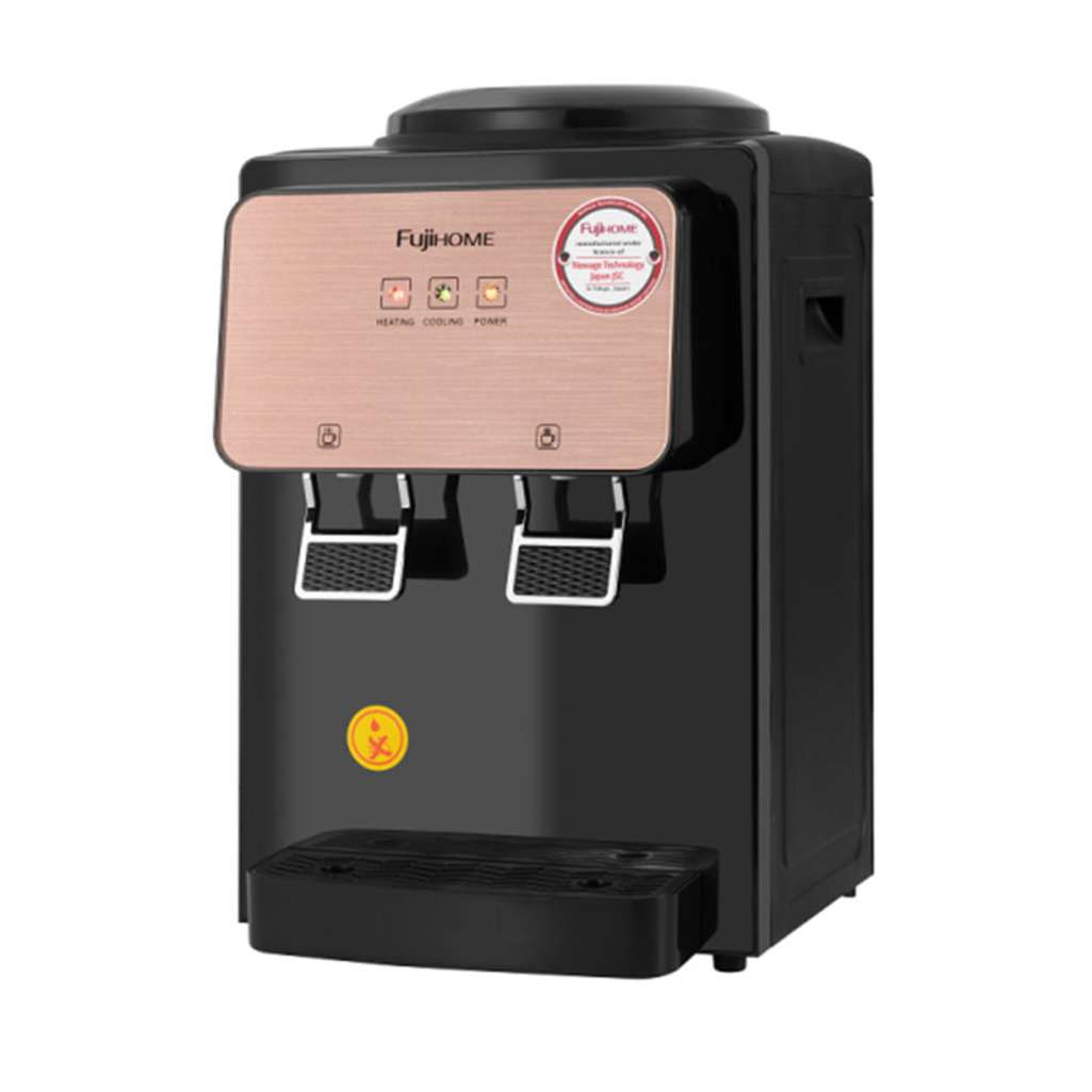 Cây nước nóng lạnh để bàn mini Fujihome WD03E - Hàng chính hãng